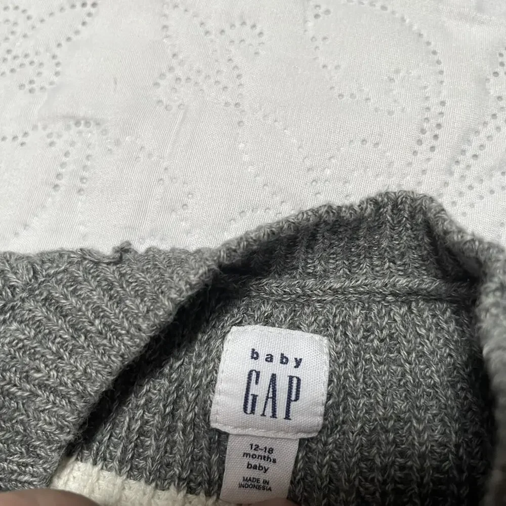 Gap Knit Pullover Striped Sweater Size 12-18m
